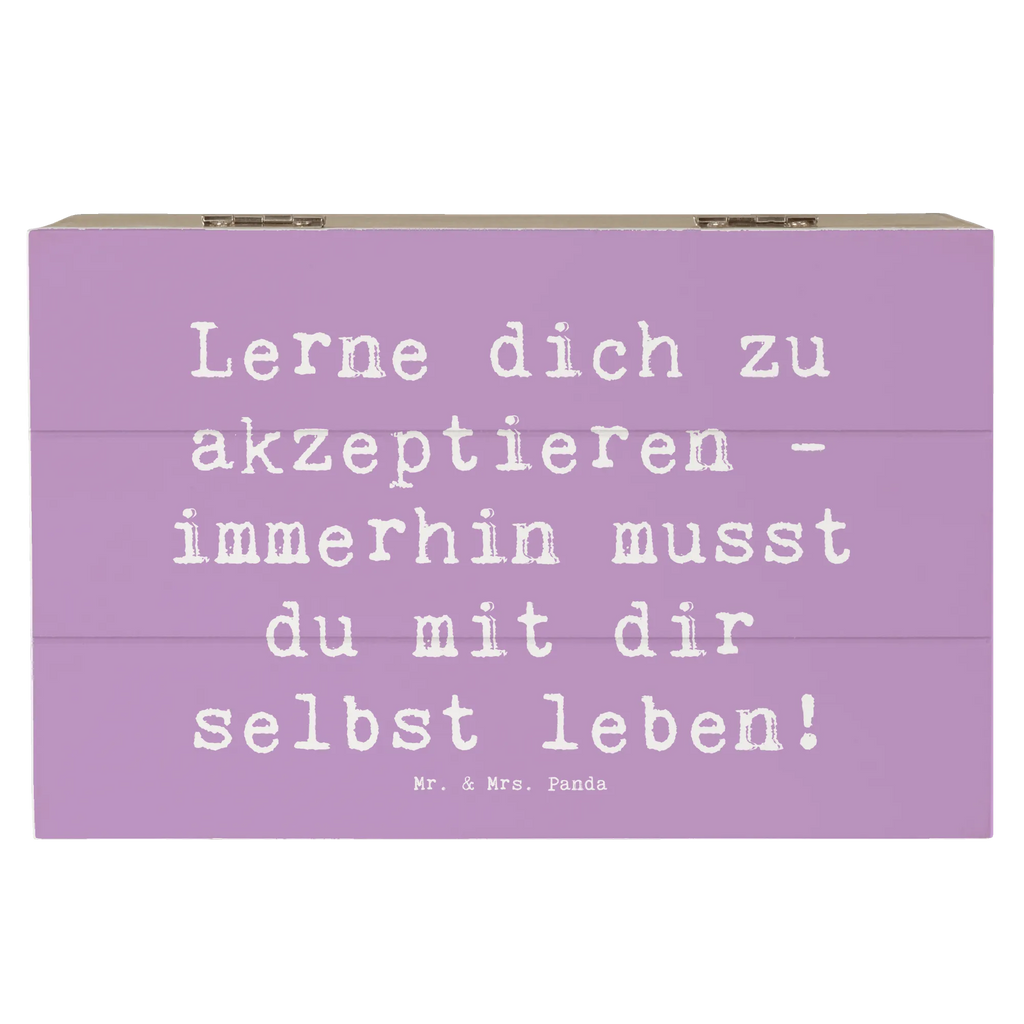 Holzkiste Spruch Selbstakzeptanz Lernen Holzkiste, Kiste, Schatzkiste, Truhe, Schatulle, XXL, Erinnerungsbox, Erinnerungskiste, Dekokiste, Aufbewahrungsbox, Geschenkbox, Geschenkdose