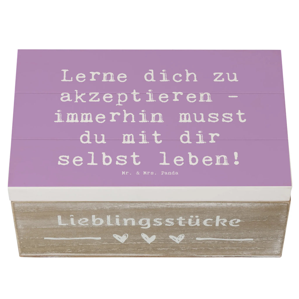 Holzkiste Spruch Selbstakzeptanz Lernen Holzkiste, Kiste, Schatzkiste, Truhe, Schatulle, XXL, Erinnerungsbox, Erinnerungskiste, Dekokiste, Aufbewahrungsbox, Geschenkbox, Geschenkdose