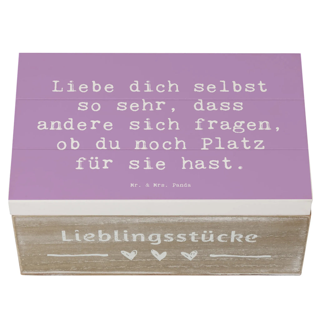 Holzkiste Spruch Selbstakzeptanz Liebe Holzkiste, Kiste, Schatzkiste, Truhe, Schatulle, XXL, Erinnerungsbox, Erinnerungskiste, Dekokiste, Aufbewahrungsbox, Geschenkbox, Geschenkdose