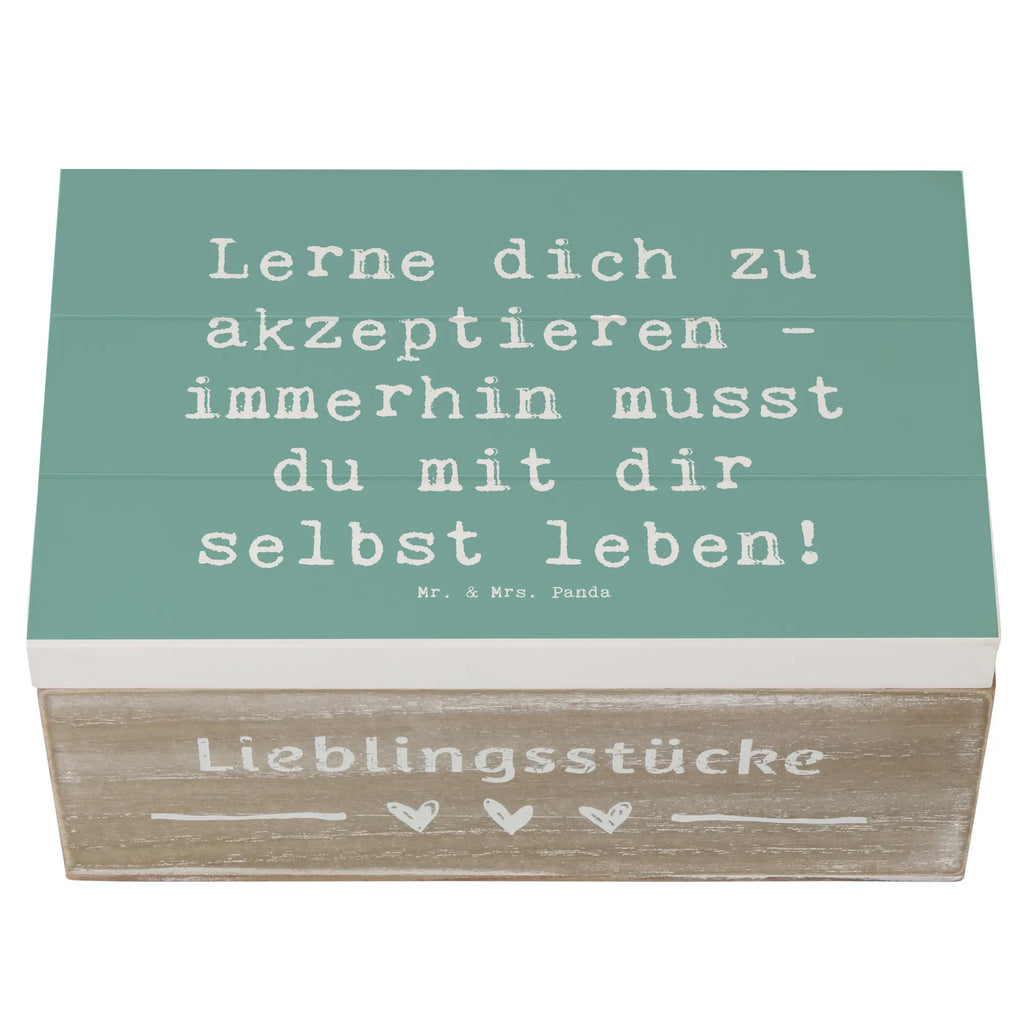 Holzkiste Spruch Selbstakzeptanz Lernen Holzkiste, Kiste, Schatzkiste, Truhe, Schatulle, XXL, Erinnerungsbox, Erinnerungskiste, Dekokiste, Aufbewahrungsbox, Geschenkbox, Geschenkdose