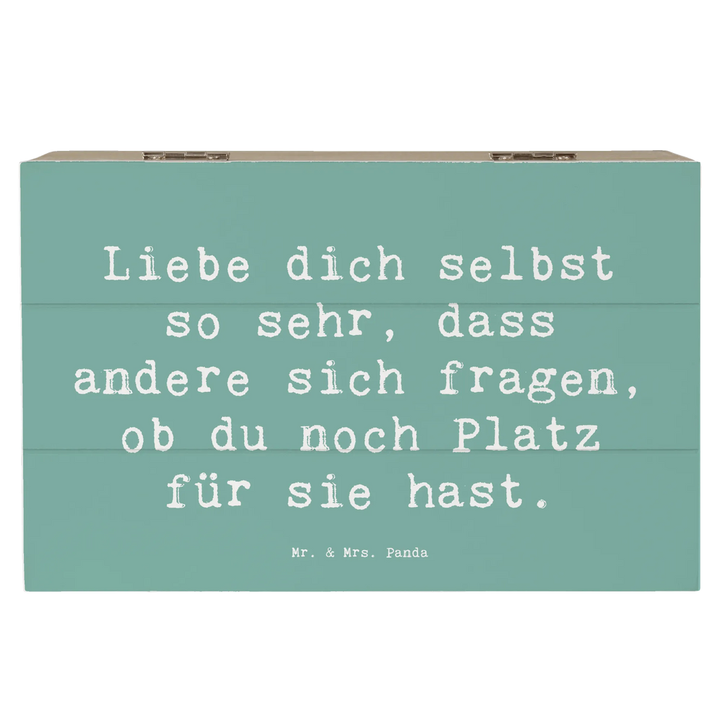 Holzkiste Spruch Selbstakzeptanz Liebe Holzkiste, Kiste, Schatzkiste, Truhe, Schatulle, XXL, Erinnerungsbox, Erinnerungskiste, Dekokiste, Aufbewahrungsbox, Geschenkbox, Geschenkdose