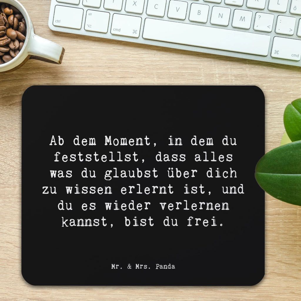 Mauspad Spruch Erleuchtung und Freiheit Mousepad, Computer zubehör, Büroausstattung, PC Zubehör, Arbeitszimmer, Mauspad, Einzigartiges Mauspad, Designer Mauspad, Mausunterlage, Mauspad Büro