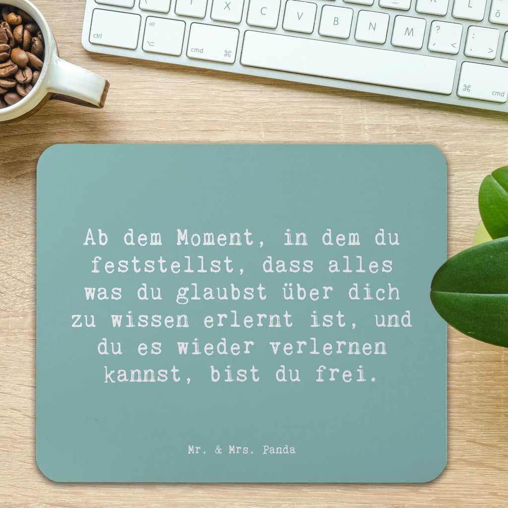 Mauspad Spruch Erleuchtung und Freiheit Mousepad, Computer zubehör, Büroausstattung, PC Zubehör, Arbeitszimmer, Mauspad, Einzigartiges Mauspad, Designer Mauspad, Mausunterlage, Mauspad Büro