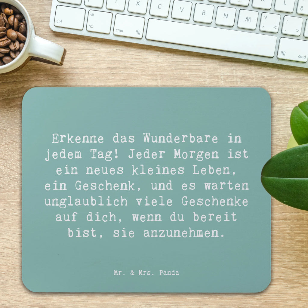 Mauspad Spruch Erleuchtung im Alltag Mousepad, Computer zubehör, Büroausstattung, PC Zubehör, Arbeitszimmer, Mauspad, Einzigartiges Mauspad, Designer Mauspad, Mausunterlage, Mauspad Büro