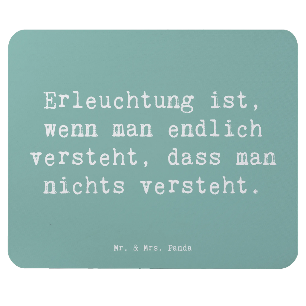 Mauspad Spruch Erleuchtung Weisheit Mousepad, Computer zubehör, Büroausstattung, PC Zubehör, Arbeitszimmer, Mauspad, Einzigartiges Mauspad, Designer Mauspad, Mausunterlage, Mauspad Büro