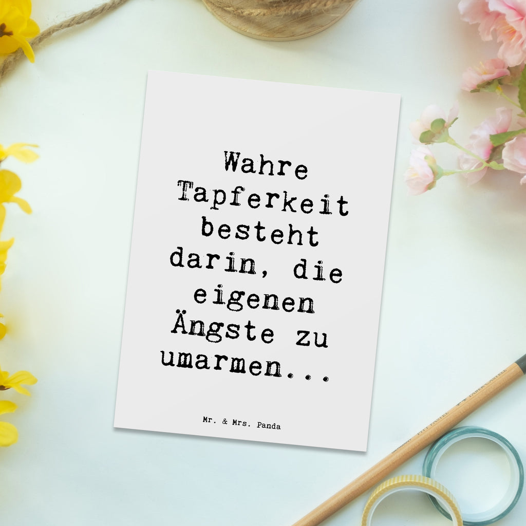 Postkarte Spruch Tapferkeit Umarmung Postkarte, Karte, Geschenkkarte, Grußkarte, Einladung, Ansichtskarte, Geburtstagskarte, Einladungskarte, Dankeskarte, Ansichtskarten, Einladung Geburtstag, Einladungskarten Geburtstag