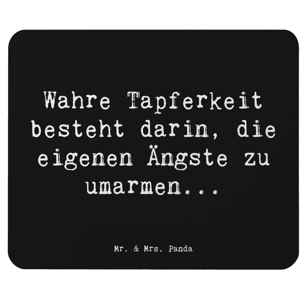 Mauspad Spruch Tapferkeit Umarmung Mousepad, Computer zubehör, Büroausstattung, PC Zubehör, Arbeitszimmer, Mauspad, Einzigartiges Mauspad, Designer Mauspad, Mausunterlage, Mauspad Büro