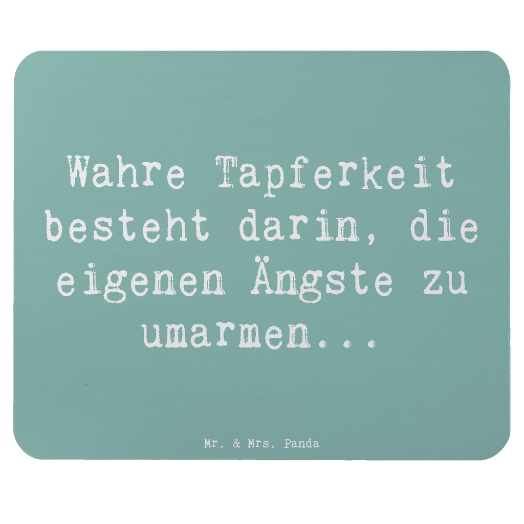 Mauspad Spruch Tapferkeit Umarmung Mousepad, Computer zubehör, Büroausstattung, PC Zubehör, Arbeitszimmer, Mauspad, Einzigartiges Mauspad, Designer Mauspad, Mausunterlage, Mauspad Büro