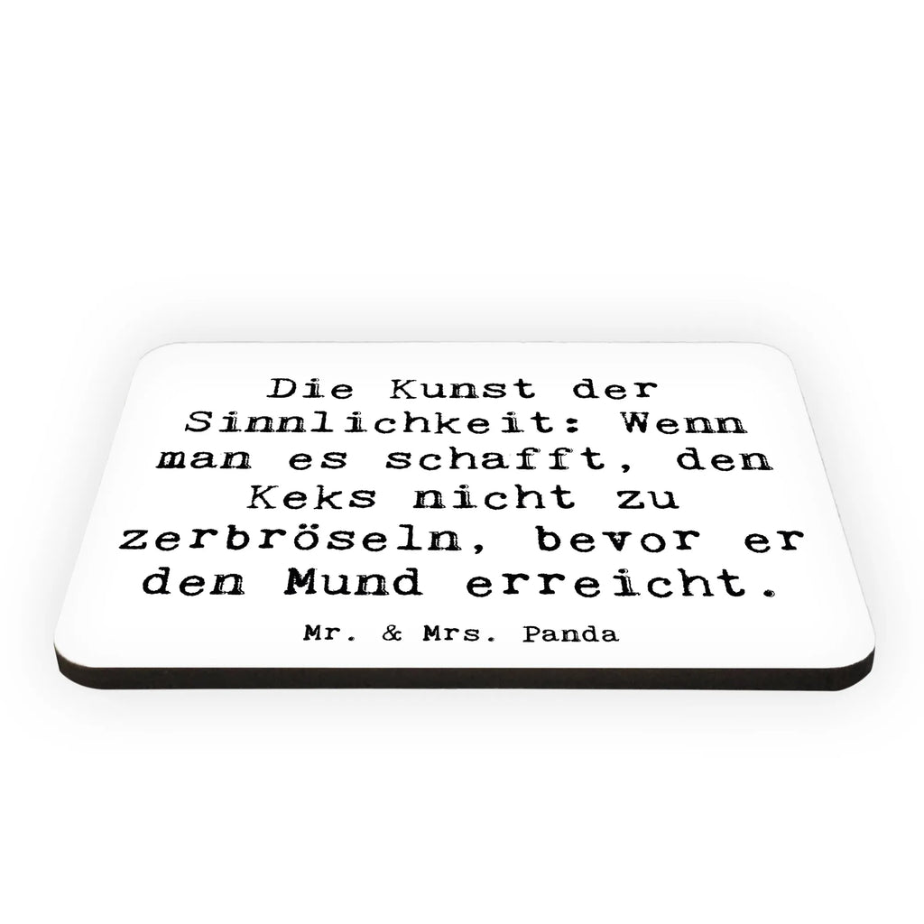 Magnet Spruch Kunst der Sinnlichkeit Kühlschrankmagnet, Pinnwandmagnet, Souvenir Magnet, Motivmagnete, Dekomagnet, Whiteboard Magnet, Notiz Magnet, Kühlschrank Dekoration