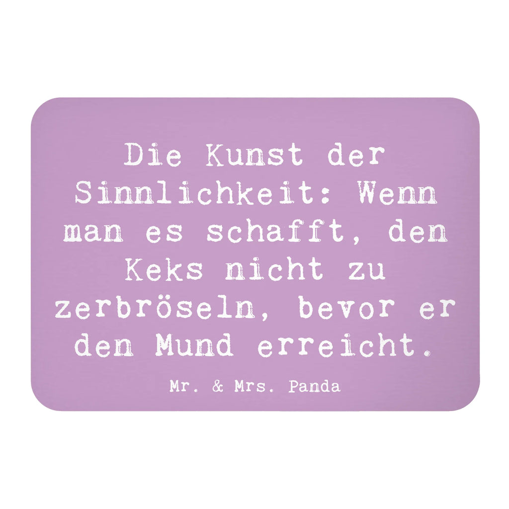 Magnet Spruch Kunst der Sinnlichkeit Kühlschrankmagnet, Pinnwandmagnet, Souvenir Magnet, Motivmagnete, Dekomagnet, Whiteboard Magnet, Notiz Magnet, Kühlschrank Dekoration