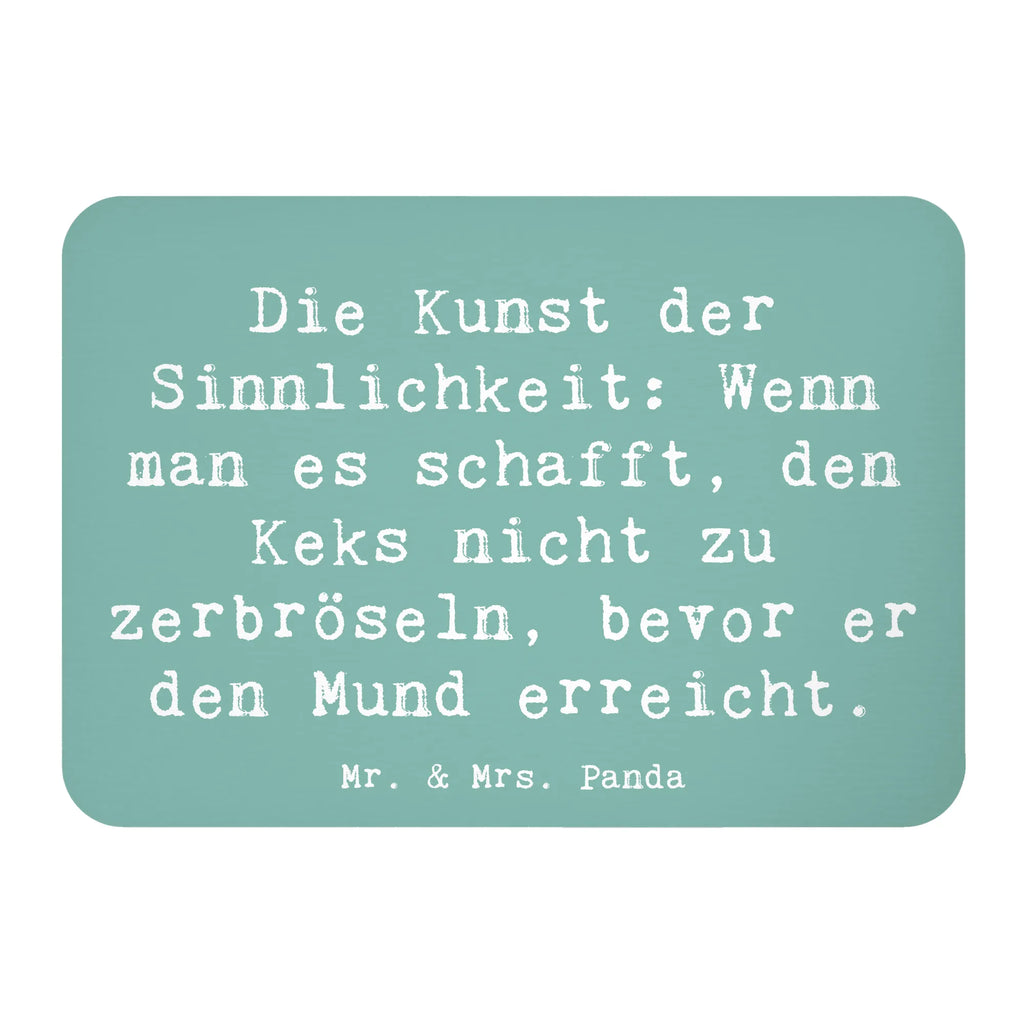 Magnet Spruch Kunst der Sinnlichkeit Kühlschrankmagnet, Pinnwandmagnet, Souvenir Magnet, Motivmagnete, Dekomagnet, Whiteboard Magnet, Notiz Magnet, Kühlschrank Dekoration