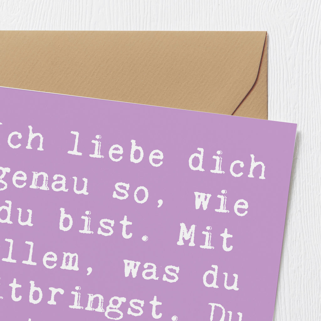 Deluxe Karte Spruch Sinnlichkeit lieben Karte, Grußkarte, Klappkarte, Einladungskarte, Glückwunschkarte, Hochzeitskarte, Geburtstagskarte, Hochwertige Grußkarte, Hochwertige Klappkarte