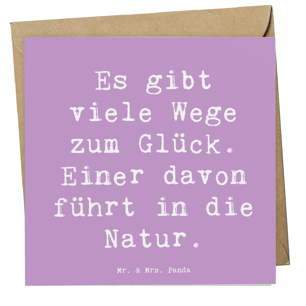 Deluxe Karte Spruch Geborgenheit Natur Karte, Grußkarte, Klappkarte, Einladungskarte, Glückwunschkarte, Hochzeitskarte, Geburtstagskarte, Hochwertige Grußkarte, Hochwertige Klappkarte