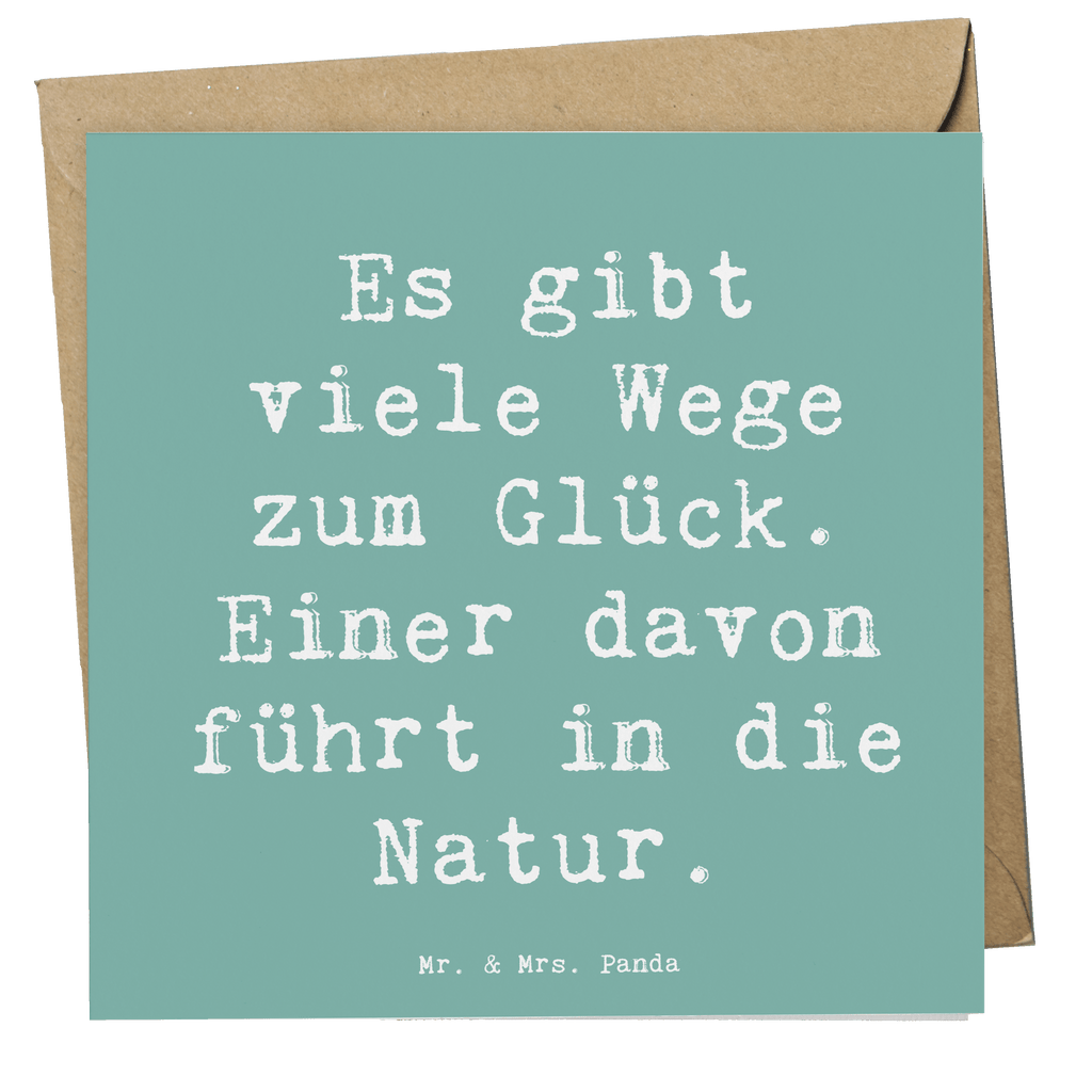 Deluxe Karte Spruch Geborgenheit Natur Karte, Grußkarte, Klappkarte, Einladungskarte, Glückwunschkarte, Hochzeitskarte, Geburtstagskarte, Hochwertige Grußkarte, Hochwertige Klappkarte