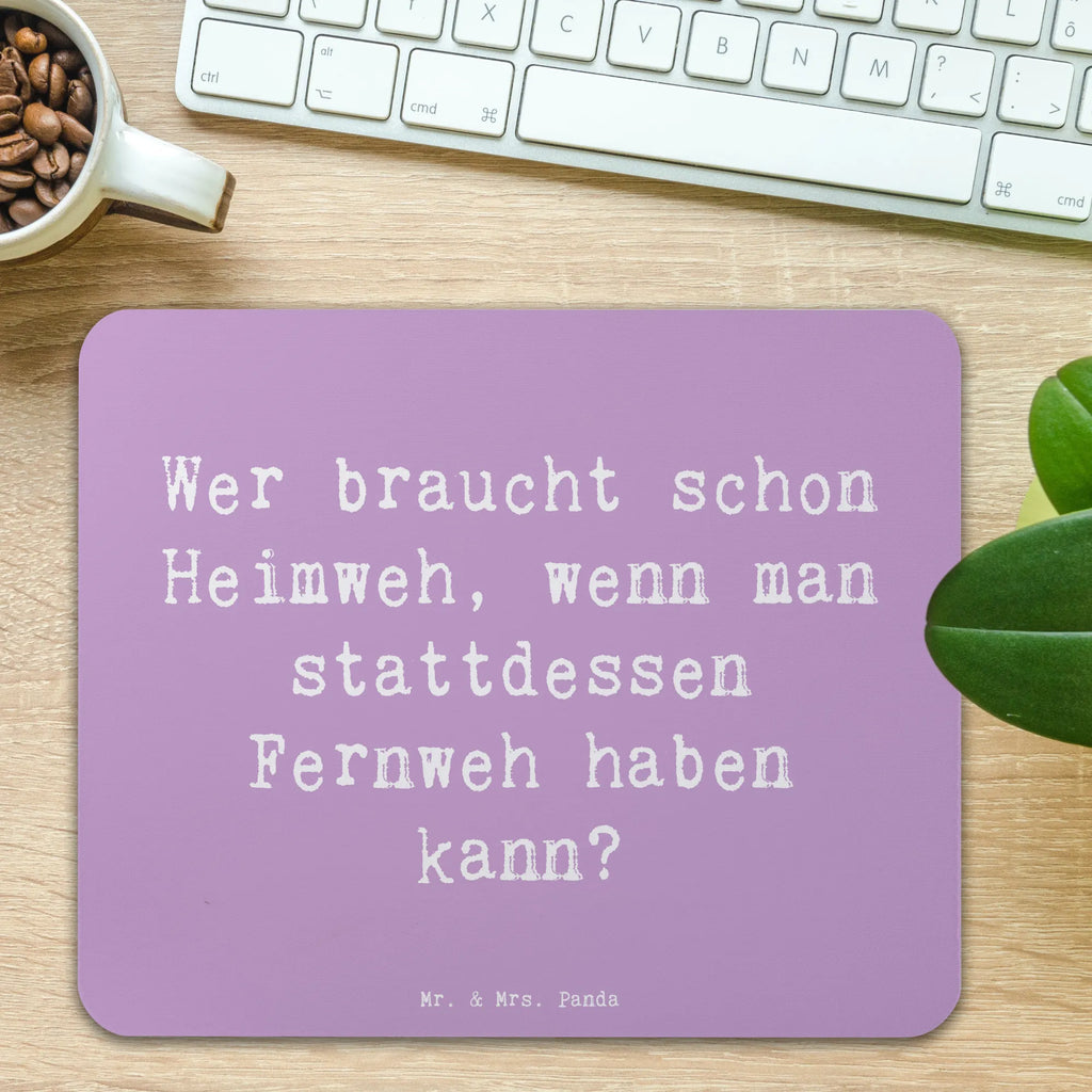 Mauspad Spruch Heimweh oder Fernweh Mousepad, Computer zubehör, Büroausstattung, PC Zubehör, Arbeitszimmer, Mauspad, Einzigartiges Mauspad, Designer Mauspad, Mausunterlage, Mauspad Büro