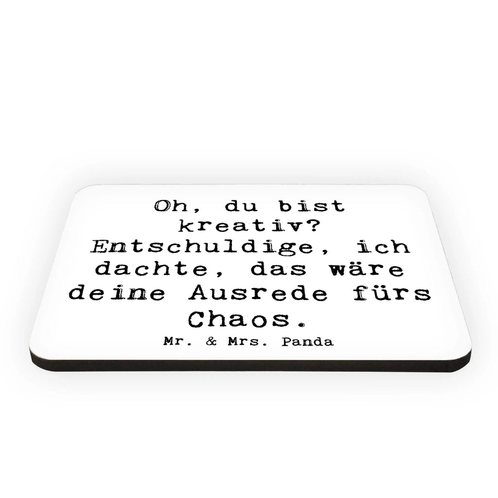 Magnet Spruch Kreatives Chaos Kühlschrankmagnet, Pinnwandmagnet, Souvenir Magnet, Motivmagnete, Dekomagnet, Whiteboard Magnet, Notiz Magnet, Kühlschrank Dekoration