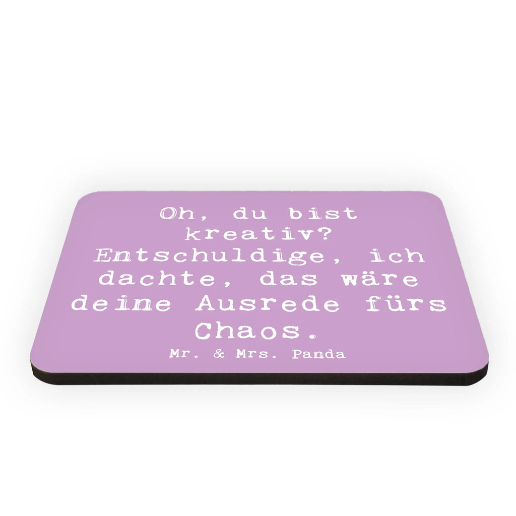 Magnet Spruch Kreatives Chaos Kühlschrankmagnet, Pinnwandmagnet, Souvenir Magnet, Motivmagnete, Dekomagnet, Whiteboard Magnet, Notiz Magnet, Kühlschrank Dekoration