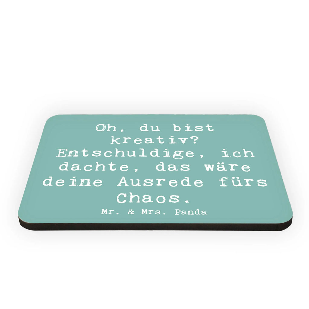 Magnet Spruch Kreatives Chaos Kühlschrankmagnet, Pinnwandmagnet, Souvenir Magnet, Motivmagnete, Dekomagnet, Whiteboard Magnet, Notiz Magnet, Kühlschrank Dekoration