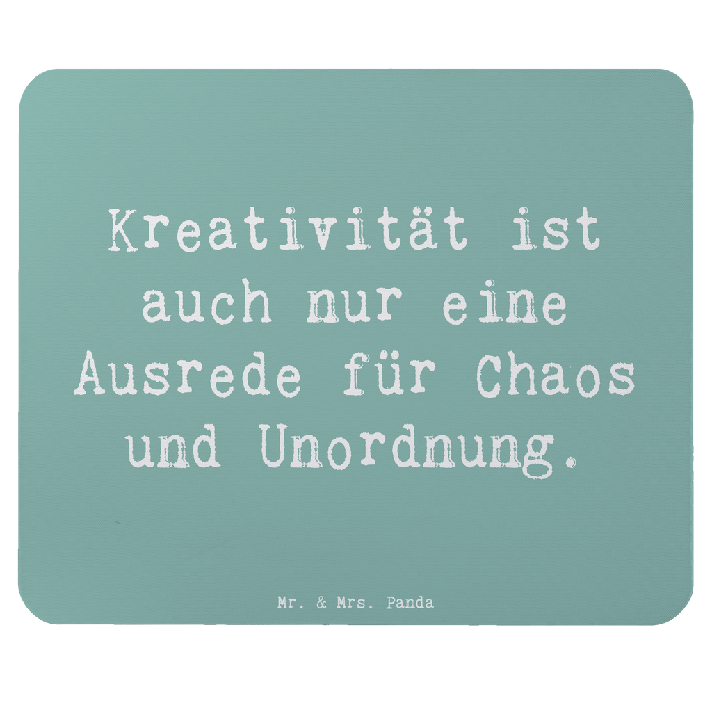 Mauspad Spruch Kreativität und Chaos Mousepad, Computer zubehör, Büroausstattung, PC Zubehör, Arbeitszimmer, Mauspad, Einzigartiges Mauspad, Designer Mauspad, Mausunterlage, Mauspad Büro