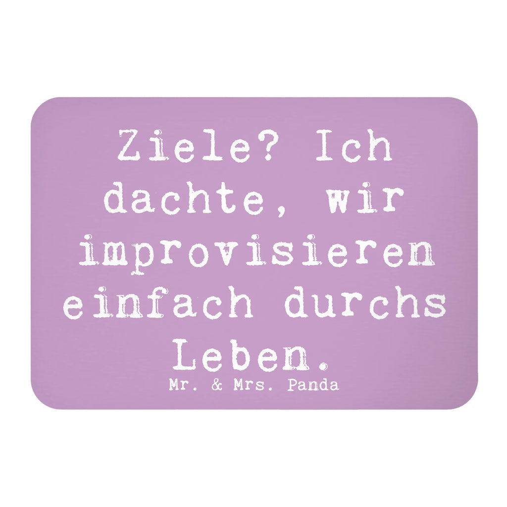 Magnet Spruch Lebensziele Improvisation Kühlschrankmagnet, Pinnwandmagnet, Souvenir Magnet, Motivmagnete, Dekomagnet, Whiteboard Magnet, Notiz Magnet, Kühlschrank Dekoration