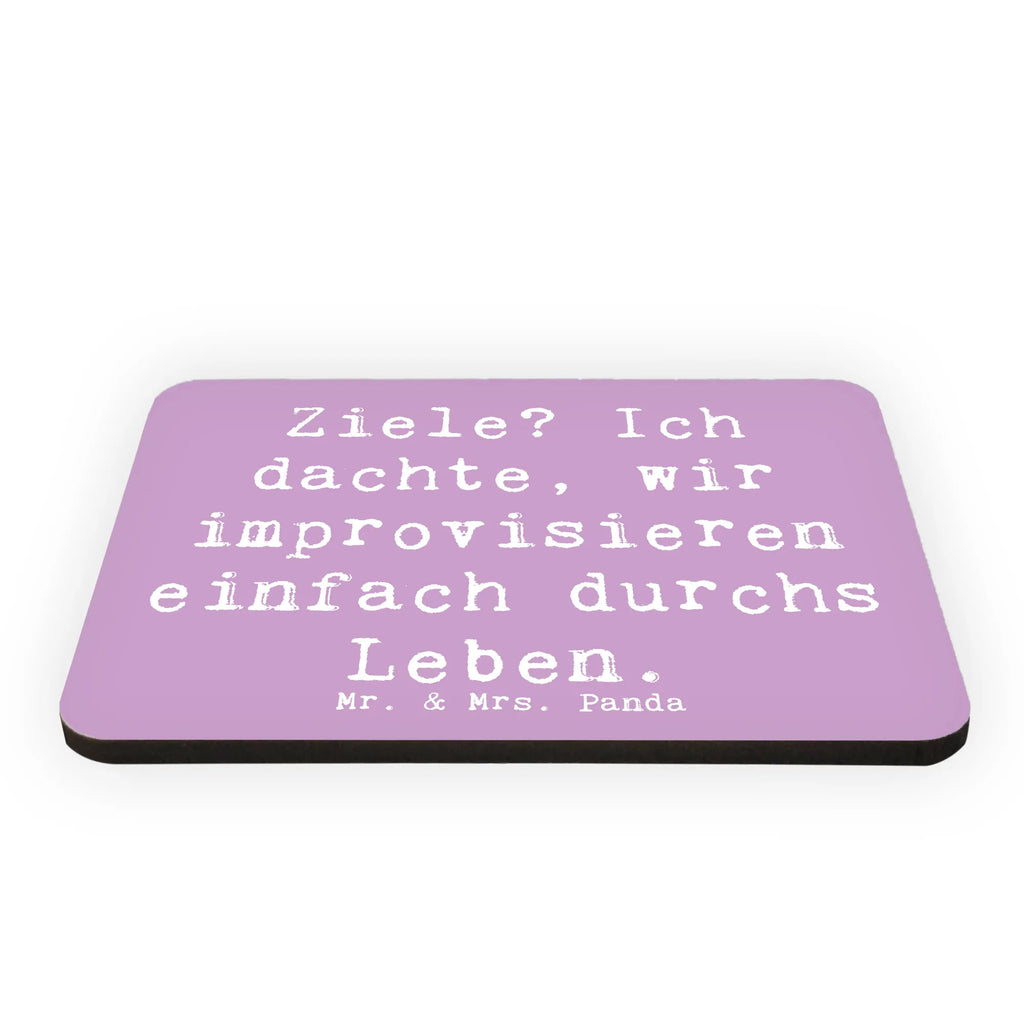 Magnet Spruch Lebensziele Improvisation Kühlschrankmagnet, Pinnwandmagnet, Souvenir Magnet, Motivmagnete, Dekomagnet, Whiteboard Magnet, Notiz Magnet, Kühlschrank Dekoration