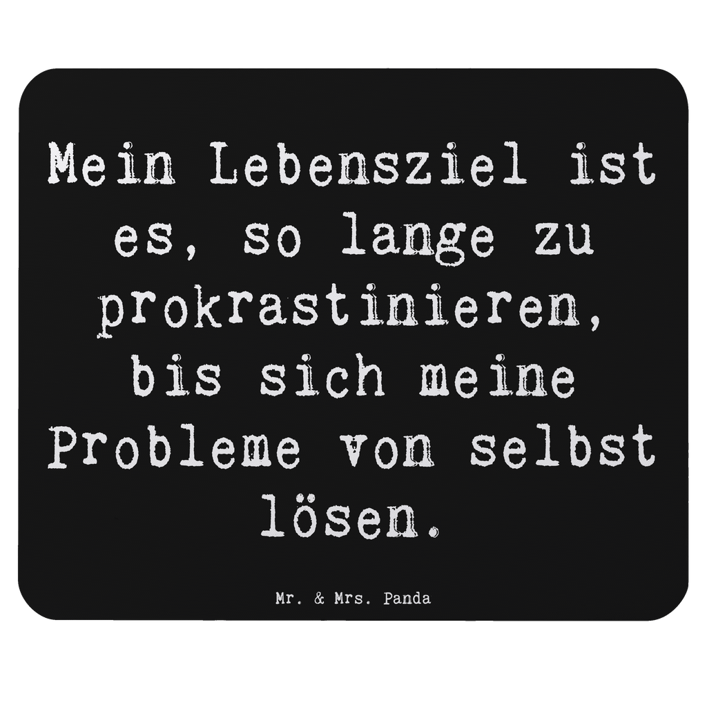 Mauspad Spruch Lebensziele Prokrastination Mousepad, Computer zubehör, Büroausstattung, PC Zubehör, Arbeitszimmer, Mauspad, Einzigartiges Mauspad, Designer Mauspad, Mausunterlage, Mauspad Büro