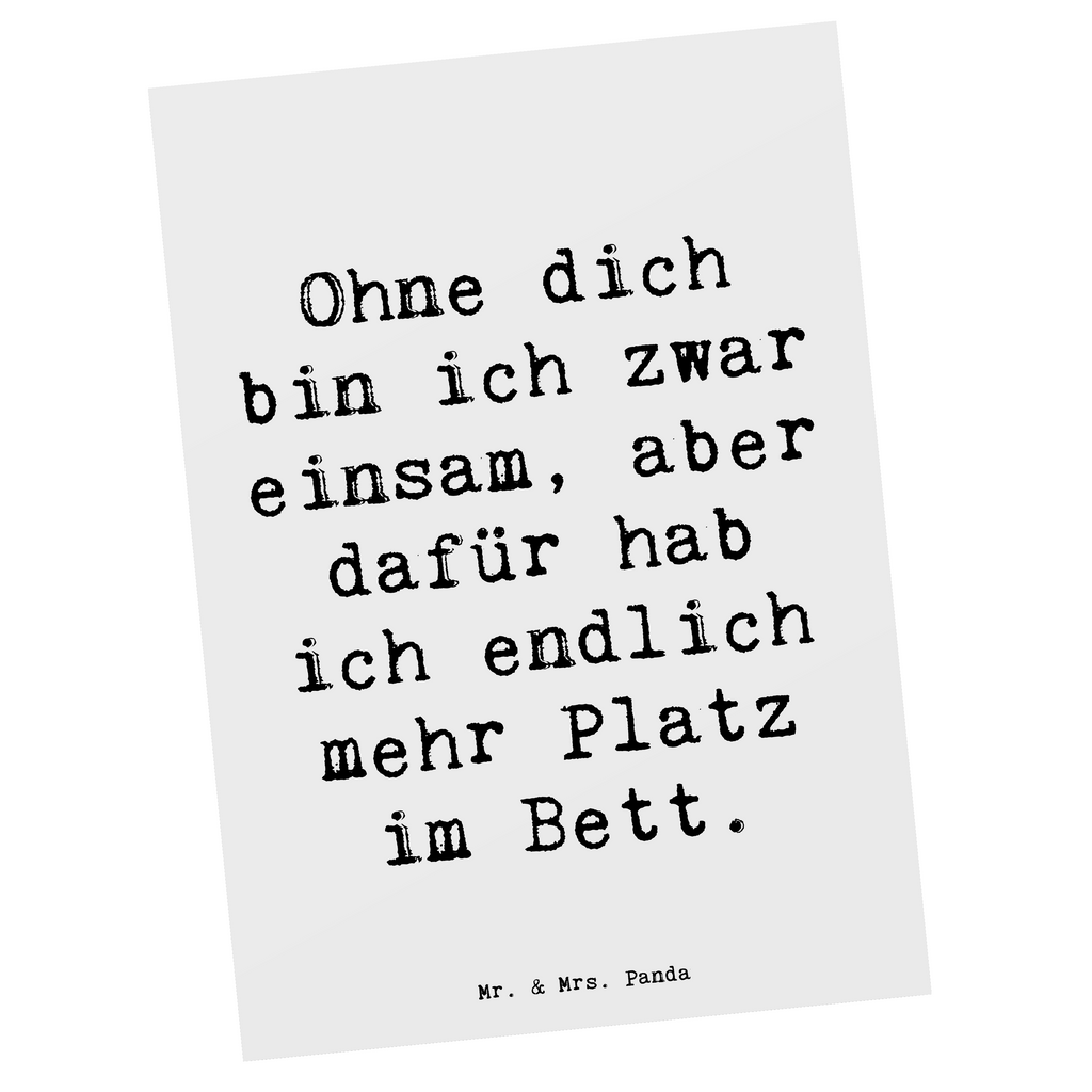 Postkarte Spruch Liebeskummer Platz im Bett Postkarte, Karte, Geschenkkarte, Grußkarte, Einladung, Ansichtskarte, Geburtstagskarte, Einladungskarte, Dankeskarte, Ansichtskarten, Einladung Geburtstag, Einladungskarten Geburtstag