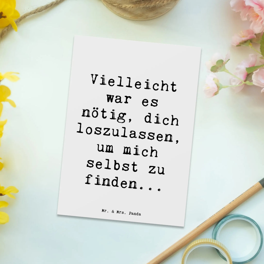 Postkarte Spruch Liebeskummer Selbstfindung Postkarte, Karte, Geschenkkarte, Grußkarte, Einladung, Ansichtskarte, Geburtstagskarte, Einladungskarte, Dankeskarte, Ansichtskarten, Einladung Geburtstag, Einladungskarten Geburtstag