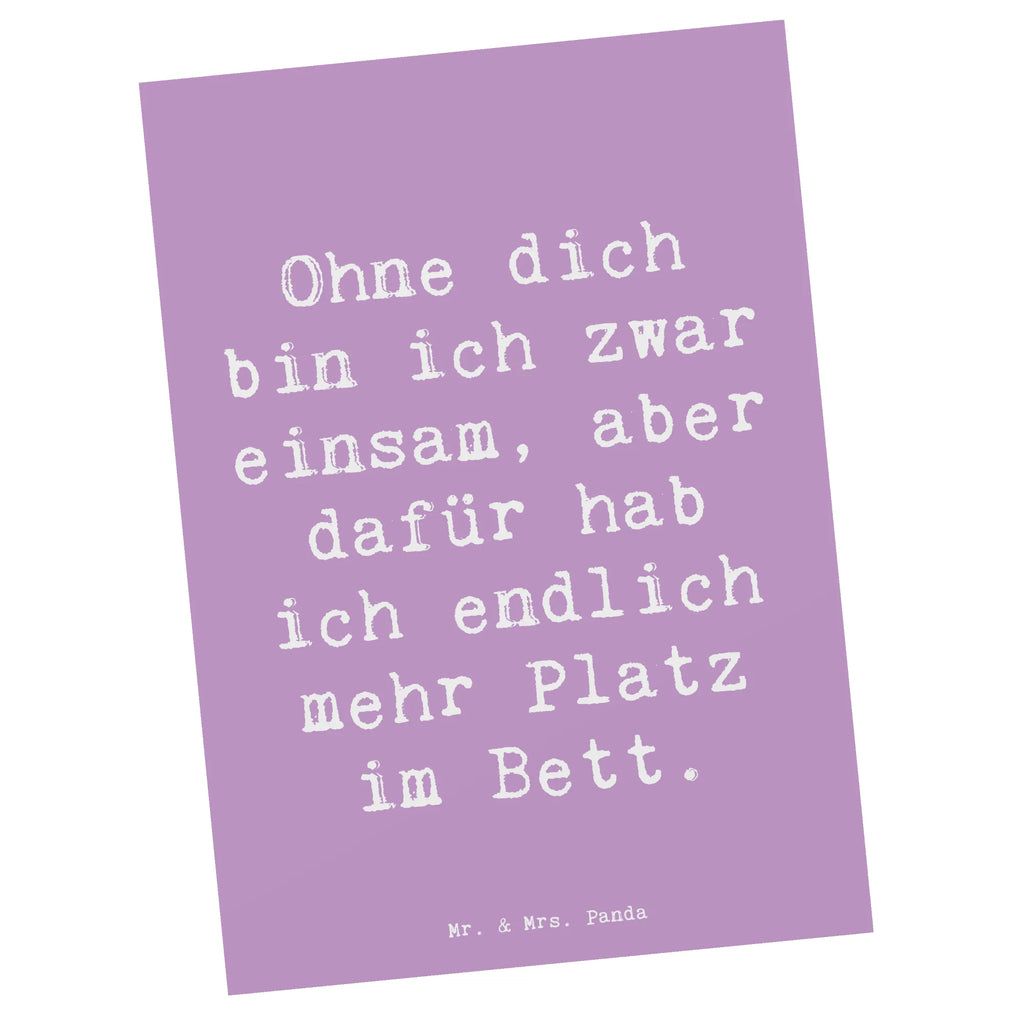 Postkarte Spruch Liebeskummer Platz im Bett Postkarte, Karte, Geschenkkarte, Grußkarte, Einladung, Ansichtskarte, Geburtstagskarte, Einladungskarte, Dankeskarte, Ansichtskarten, Einladung Geburtstag, Einladungskarten Geburtstag