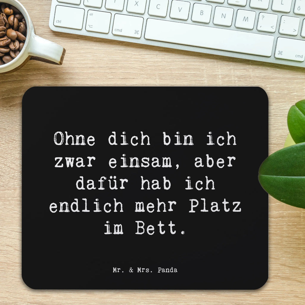 Mauspad Spruch Liebeskummer Platz im Bett Mousepad, Computer zubehör, Büroausstattung, PC Zubehör, Arbeitszimmer, Mauspad, Einzigartiges Mauspad, Designer Mauspad, Mausunterlage, Mauspad Büro