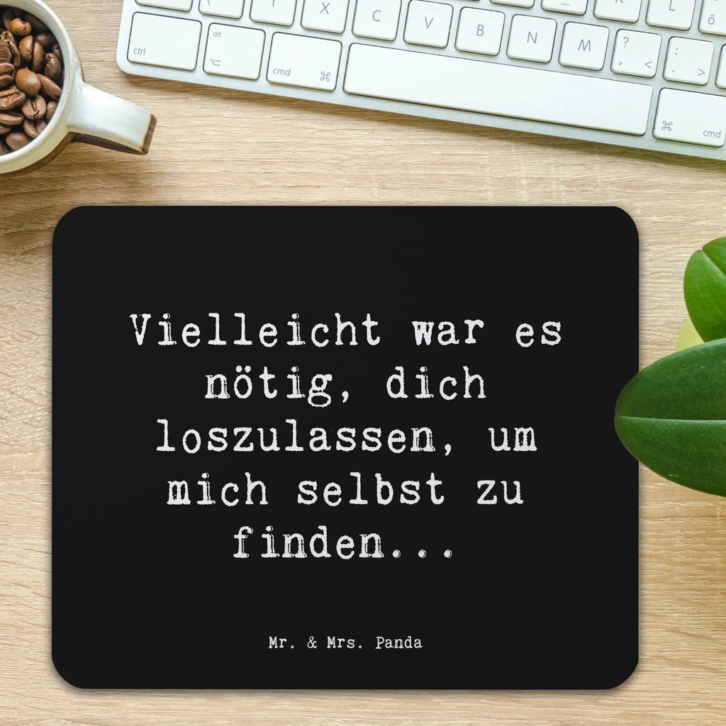 Mauspad Spruch Liebeskummer Selbstfindung Mousepad, Computer zubehör, Büroausstattung, PC Zubehör, Arbeitszimmer, Mauspad, Einzigartiges Mauspad, Designer Mauspad, Mausunterlage, Mauspad Büro