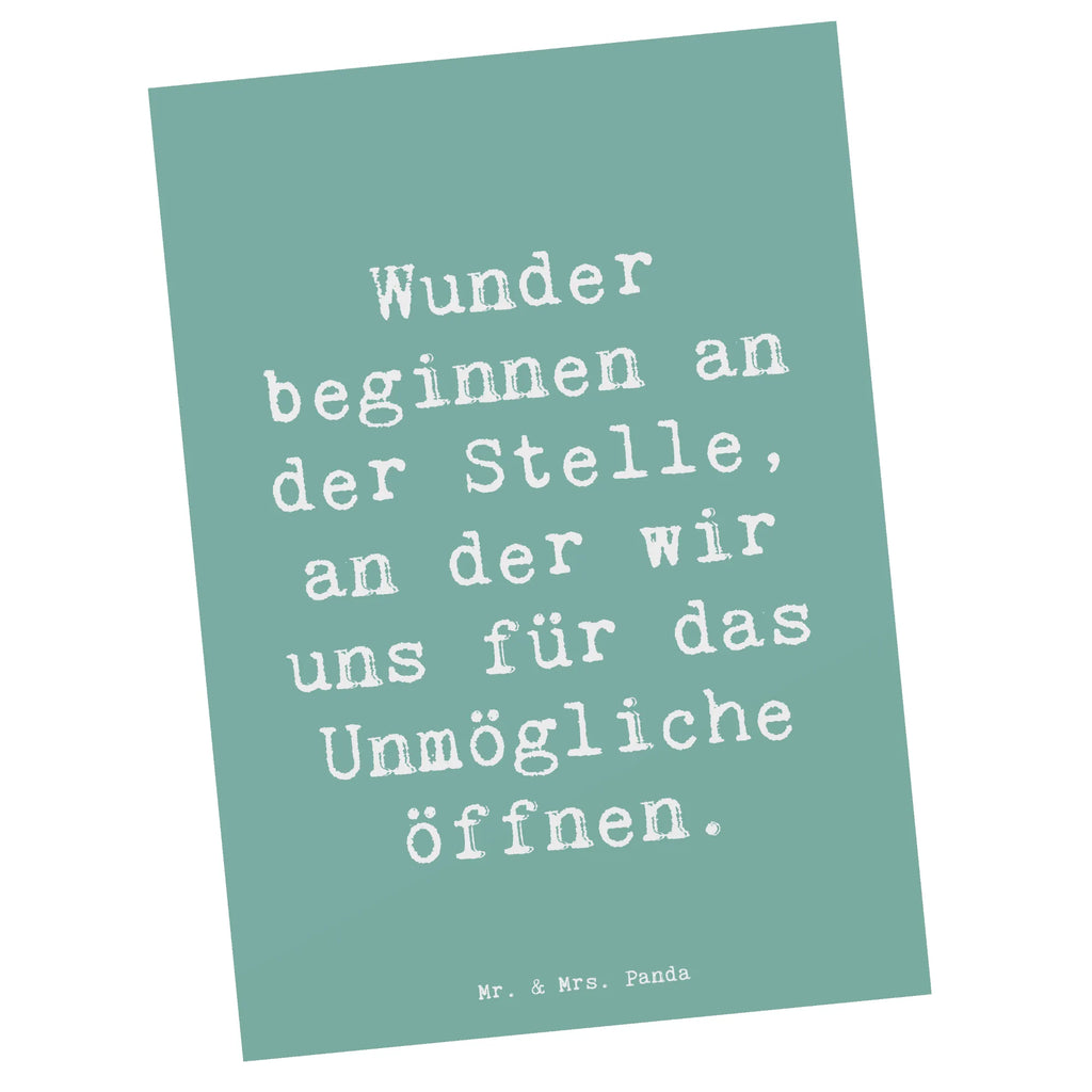 Postkarte Spruch Wunder beginnen Postkarte, Karte, Geschenkkarte, Grußkarte, Einladung, Ansichtskarte, Geburtstagskarte, Einladungskarte, Dankeskarte, Ansichtskarten, Einladung Geburtstag, Einladungskarten Geburtstag