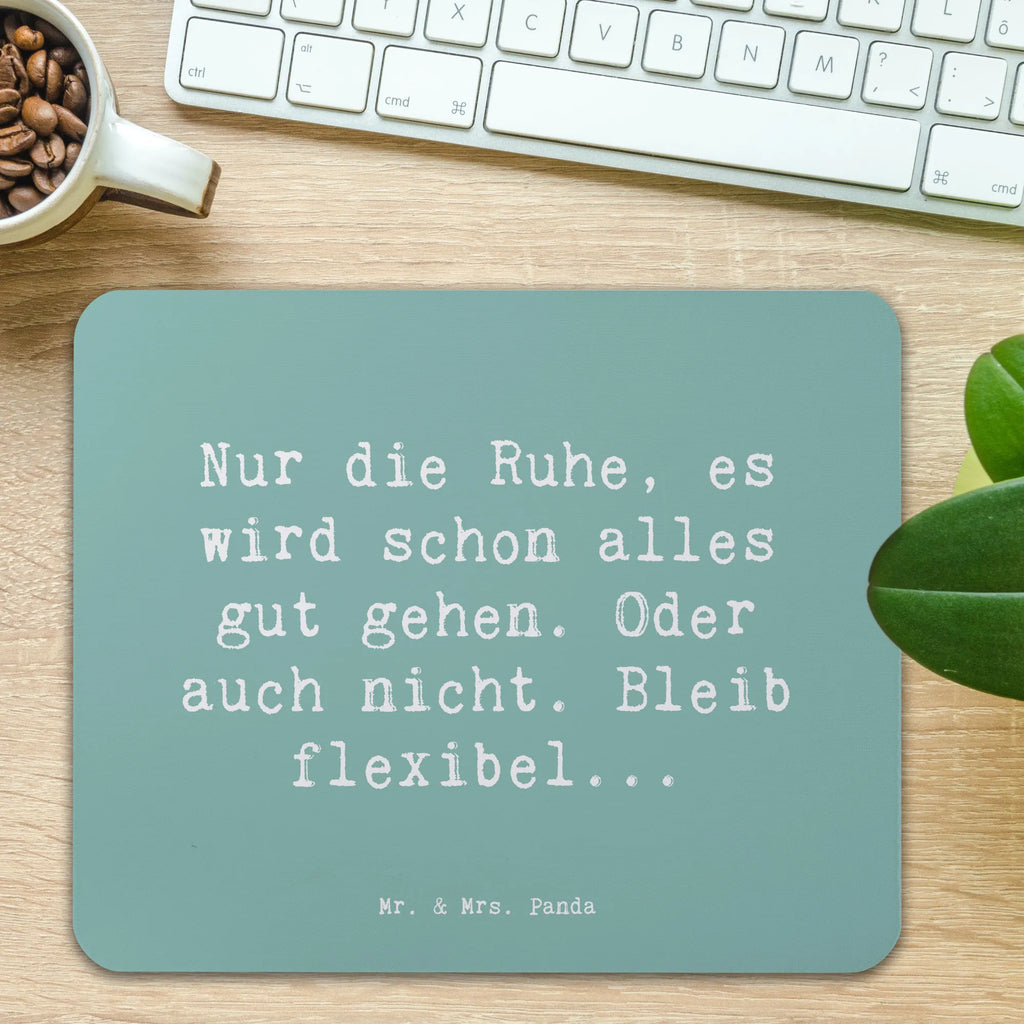 Mauspad Spruch Gelassenheit in Krisen Mousepad, Computer zubehör, Büroausstattung, PC Zubehör, Arbeitszimmer, Mauspad, Einzigartiges Mauspad, Designer Mauspad, Mausunterlage, Mauspad Büro