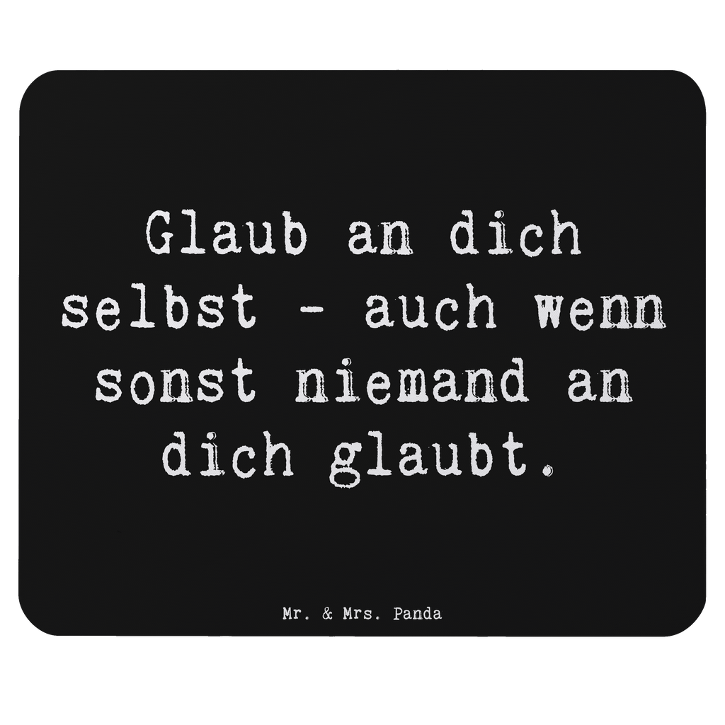 Mauspad Spruch Glaube an dich selbst Mousepad, Computer zubehör, Büroausstattung, PC Zubehör, Arbeitszimmer, Mauspad, Einzigartiges Mauspad, Designer Mauspad, Mausunterlage, Mauspad Büro