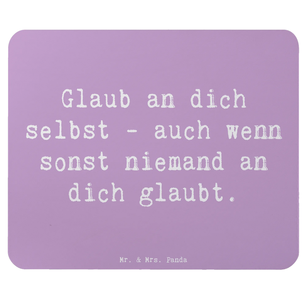 Mauspad Spruch Glaube an dich selbst Mousepad, Computer zubehör, Büroausstattung, PC Zubehör, Arbeitszimmer, Mauspad, Einzigartiges Mauspad, Designer Mauspad, Mausunterlage, Mauspad Büro