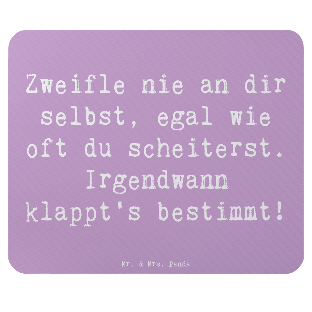 Mauspad Spruch Glaube an sich selbst Mousepad, Computer zubehör, Büroausstattung, PC Zubehör, Arbeitszimmer, Mauspad, Einzigartiges Mauspad, Designer Mauspad, Mausunterlage, Mauspad Büro