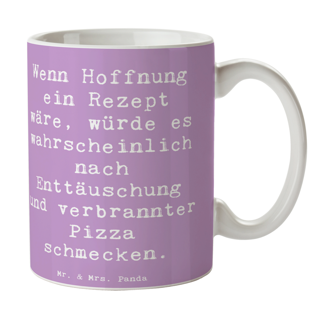 Tasse Hoffnung in schwierigen Zeiten