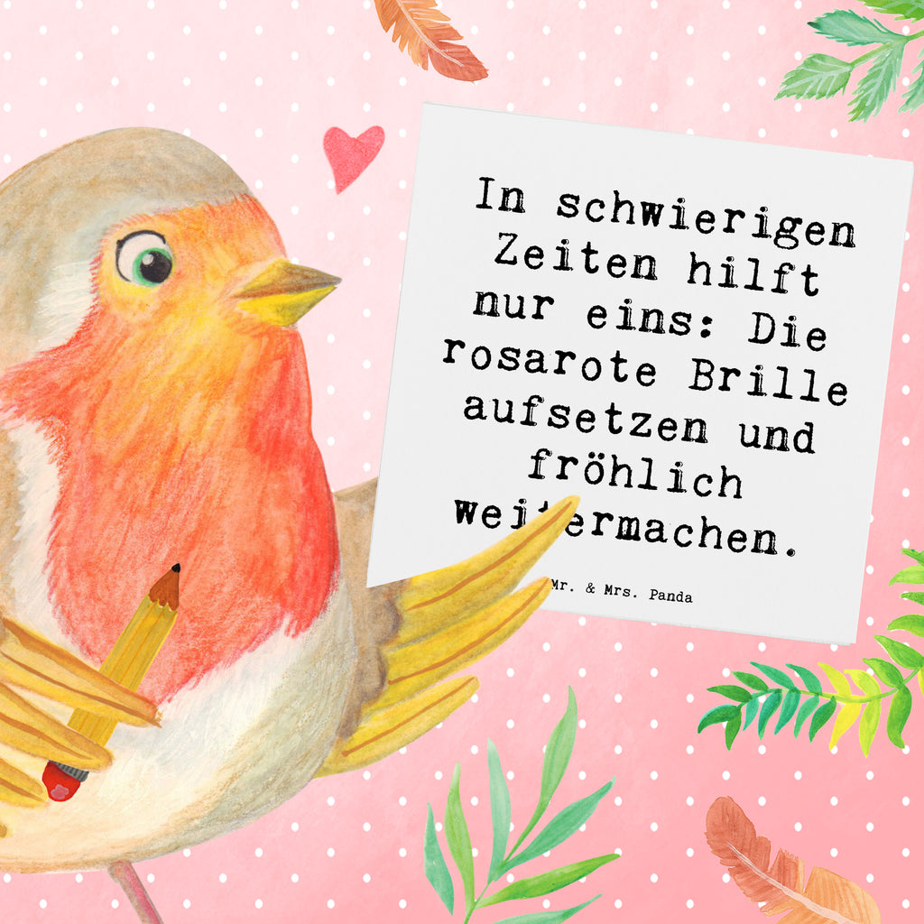 Deluxe Karte Spruch Hoffnung in schwierigen Zeiten Karte, Grußkarte, Klappkarte, Einladungskarte, Glückwunschkarte, Hochzeitskarte, Geburtstagskarte, Hochwertige Grußkarte, Hochwertige Klappkarte