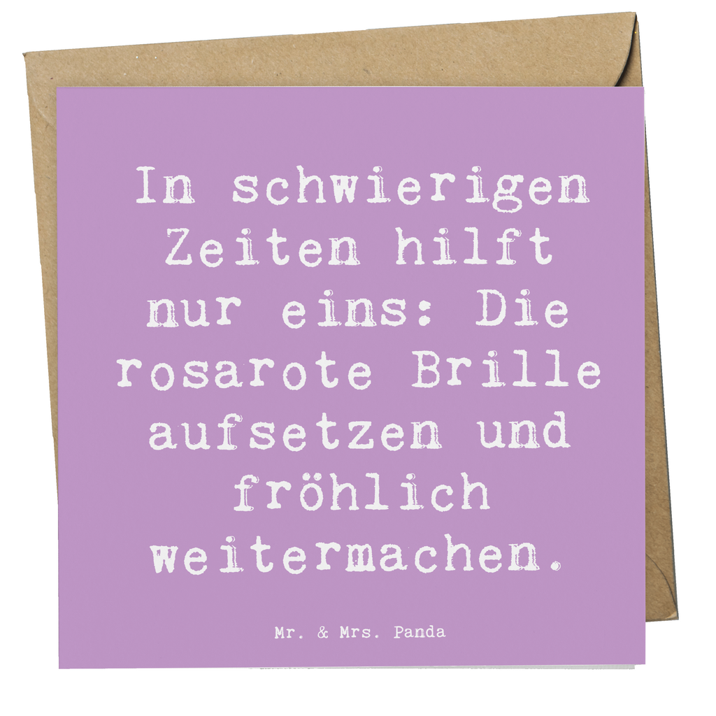 Deluxe Karte Spruch Hoffnung in schwierigen Zeiten Karte, Grußkarte, Klappkarte, Einladungskarte, Glückwunschkarte, Hochzeitskarte, Geburtstagskarte, Hochwertige Grußkarte, Hochwertige Klappkarte