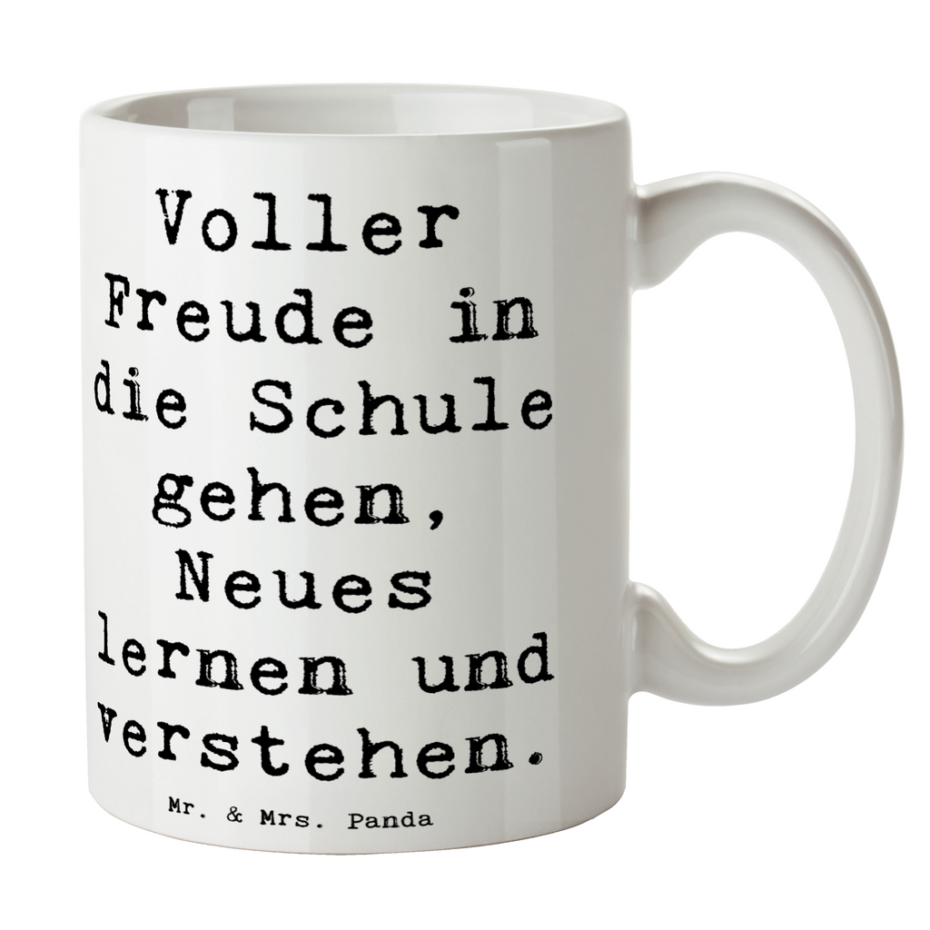 Tasse Spruch Schulanfang Freude Tasse, Kaffeetasse, Teetasse, Becher, Kaffeebecher, Teebecher, Keramiktasse, Porzellantasse, Büro Tasse, Geschenk Tasse, Tasse Sprüche, Tasse Motive, Kaffeetassen, Tasse bedrucken, Designer Tasse, Cappuccino Tassen, Schöne Teetassen