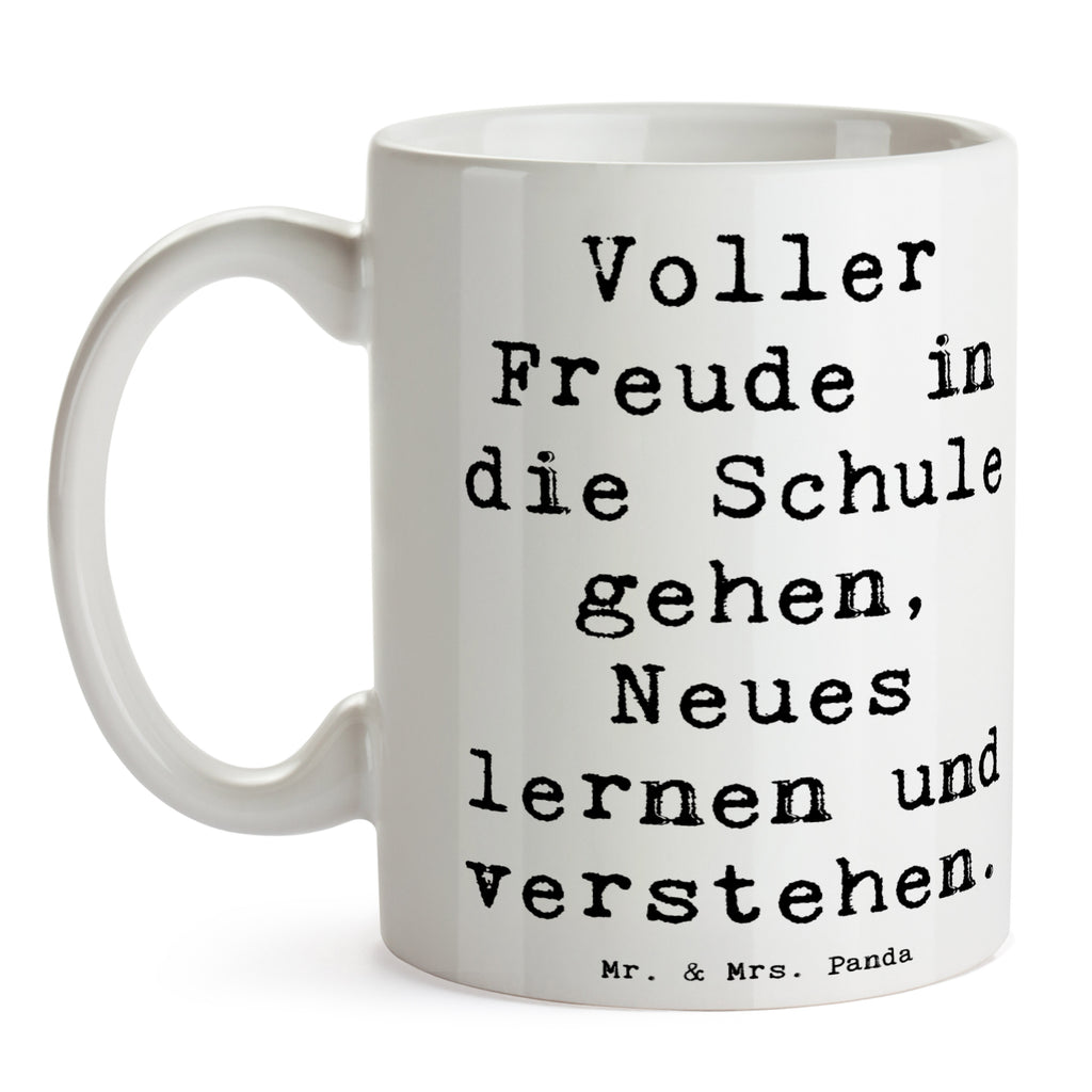 Tasse Spruch Schulanfang Freude Tasse, Kaffeetasse, Teetasse, Becher, Kaffeebecher, Teebecher, Keramiktasse, Porzellantasse, Büro Tasse, Geschenk Tasse, Tasse Sprüche, Tasse Motive, Kaffeetassen, Tasse bedrucken, Designer Tasse, Cappuccino Tassen, Schöne Teetassen