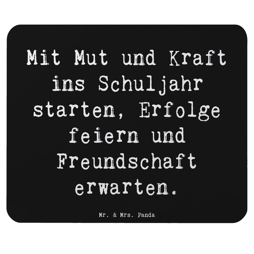 Mauspad Spruch Mutiger Schulanfang Mousepad, Computer zubehör, Büroausstattung, PC Zubehör, Arbeitszimmer, Mauspad, Einzigartiges Mauspad, Designer Mauspad, Mausunterlage, Mauspad Büro