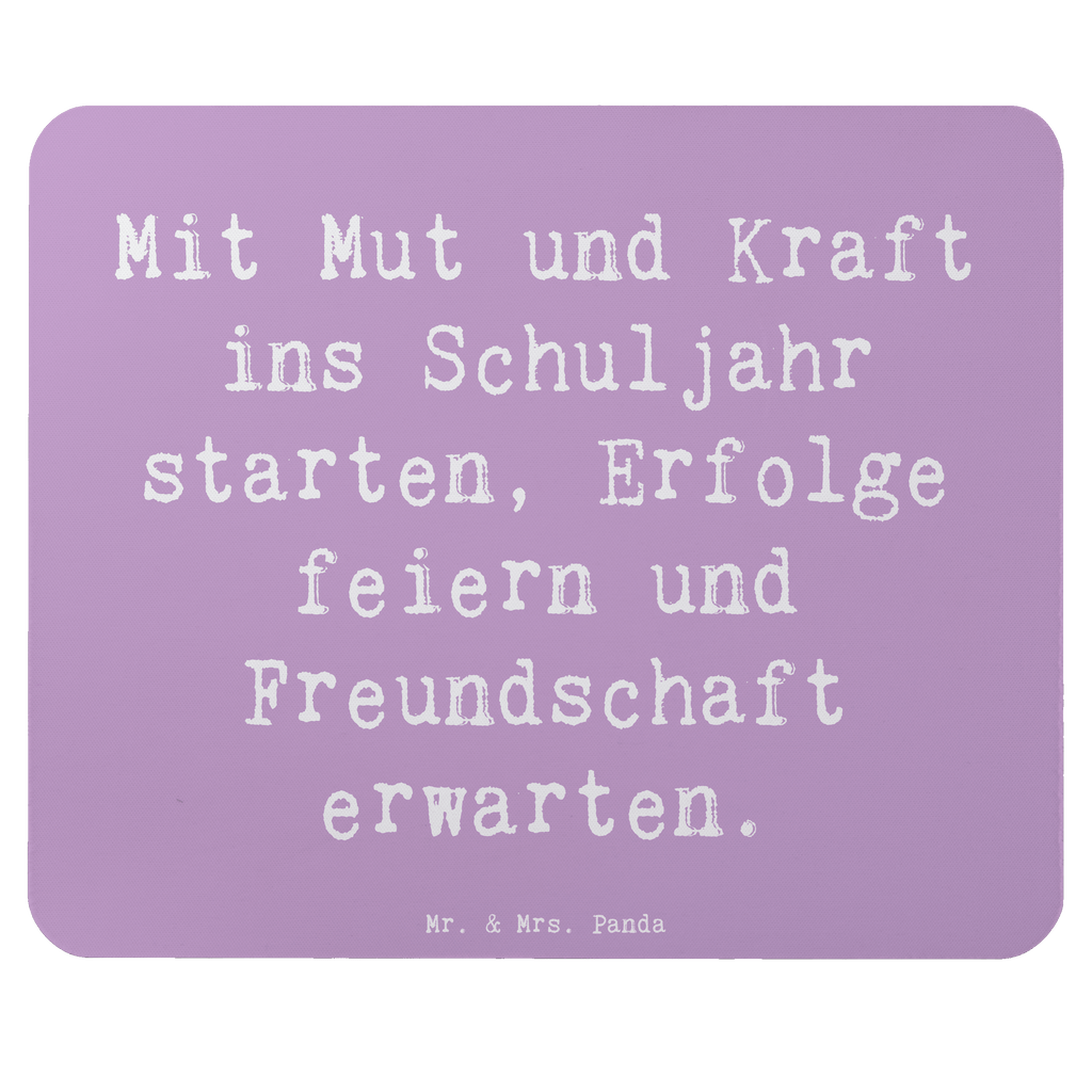 Mauspad Spruch Mutiger Schulanfang Mousepad, Computer zubehör, Büroausstattung, PC Zubehör, Arbeitszimmer, Mauspad, Einzigartiges Mauspad, Designer Mauspad, Mausunterlage, Mauspad Büro