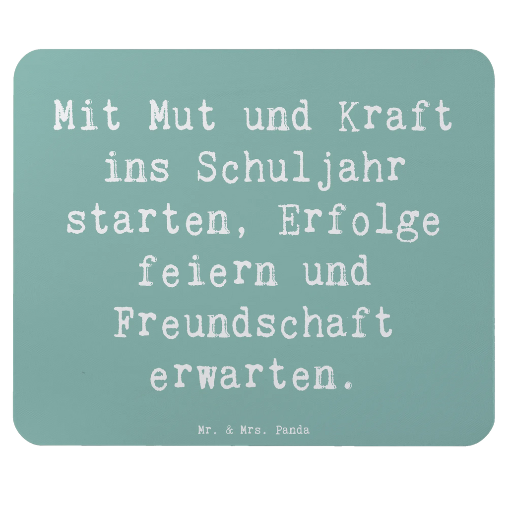 Mauspad Spruch Mutiger Schulanfang Mousepad, Computer zubehör, Büroausstattung, PC Zubehör, Arbeitszimmer, Mauspad, Einzigartiges Mauspad, Designer Mauspad, Mausunterlage, Mauspad Büro