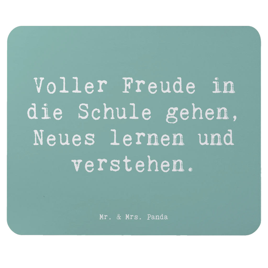 Mauspad Spruch Schulanfang Freude Mousepad, Computer zubehör, Büroausstattung, PC Zubehör, Arbeitszimmer, Mauspad, Einzigartiges Mauspad, Designer Mauspad, Mausunterlage, Mauspad Büro