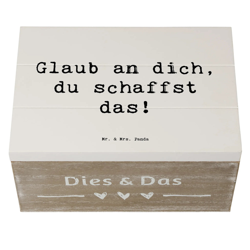 Holzkiste Spruch Schulanfang Glaube Holzkiste, Kiste, Schatzkiste, Truhe, Schatulle, XXL, Erinnerungsbox, Erinnerungskiste, Dekokiste, Aufbewahrungsbox, Geschenkbox, Geschenkdose