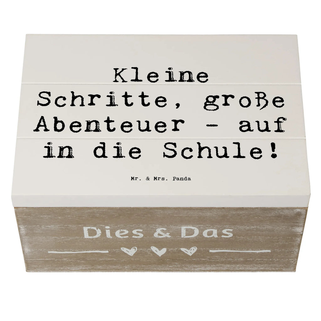 Holzkiste Spruch Schulanfang Abenteuer Holzkiste, Kiste, Schatzkiste, Truhe, Schatulle, XXL, Erinnerungsbox, Erinnerungskiste, Dekokiste, Aufbewahrungsbox, Geschenkbox, Geschenkdose