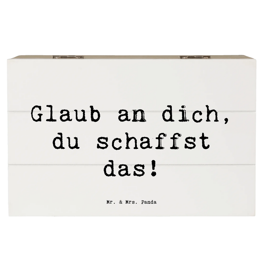 Holzkiste Spruch Schulanfang Glaube Holzkiste, Kiste, Schatzkiste, Truhe, Schatulle, XXL, Erinnerungsbox, Erinnerungskiste, Dekokiste, Aufbewahrungsbox, Geschenkbox, Geschenkdose