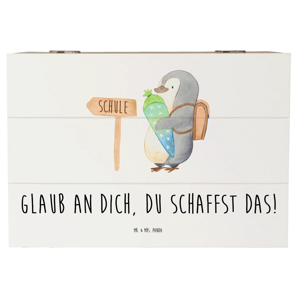 Holzkiste Schulanfang Glaube Holzkiste, Kiste, Schatzkiste, Truhe, Schatulle, XXL, Erinnerungsbox, Erinnerungskiste, Dekokiste, Aufbewahrungsbox, Geschenkbox, Geschenkdose