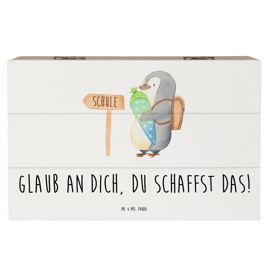 Holzkiste Schulanfang Glaube Holzkiste, Kiste, Schatzkiste, Truhe, Schatulle, XXL, Erinnerungsbox, Erinnerungskiste, Dekokiste, Aufbewahrungsbox, Geschenkbox, Geschenkdose